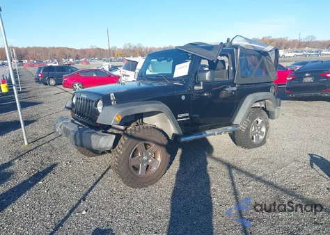 2012 Jeep Wrangler Sport from USA, damaged, VIN 1C4AJWAG4CL233611